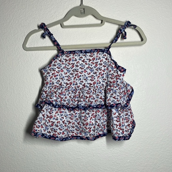 Janie and Jack ditsy floral top - Picture 2 of 5